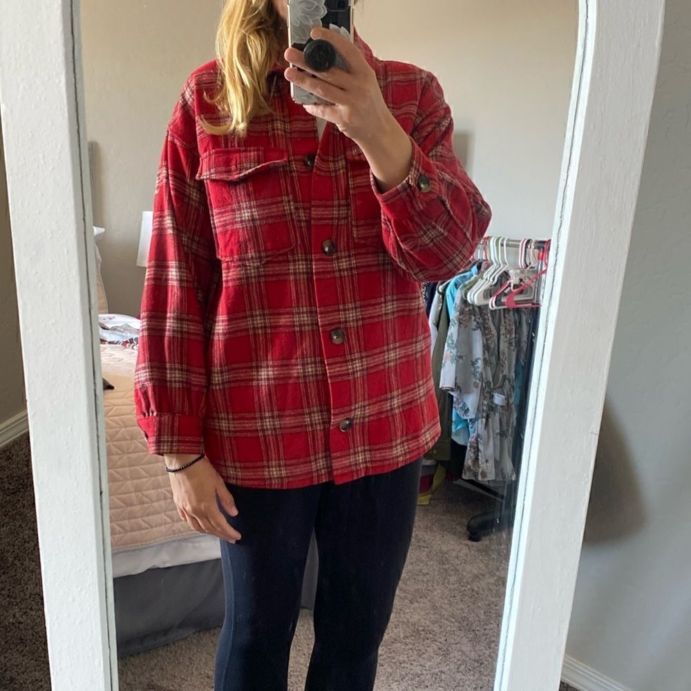 Heavy Red Flannel